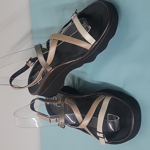 Thierry Rabotin Shoes - THIERRY RABOTIN Made In Italy  WAVE 3 Straps Sandals Size European 37.5